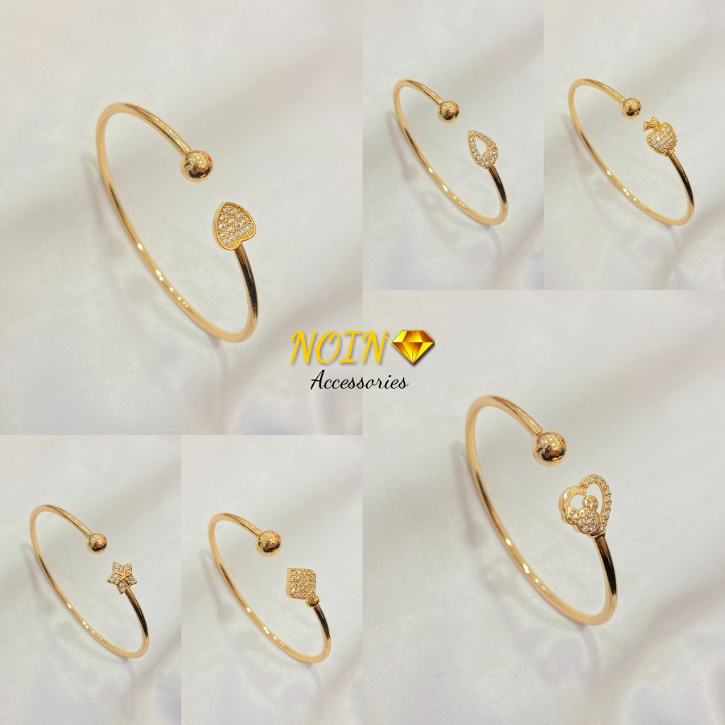Gelang Bangle Kolong Lapis Emas Xuping Aksesoris Perhiasan Wanita