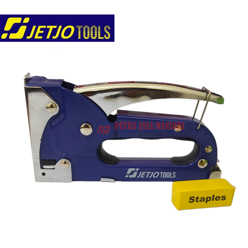 Jetjo Steples Gun Tracker 4-8 Mm / Tembakan Staples Standar 4-8 Mm / Stapler Gun Plus Isi Standar 4-8 Mm