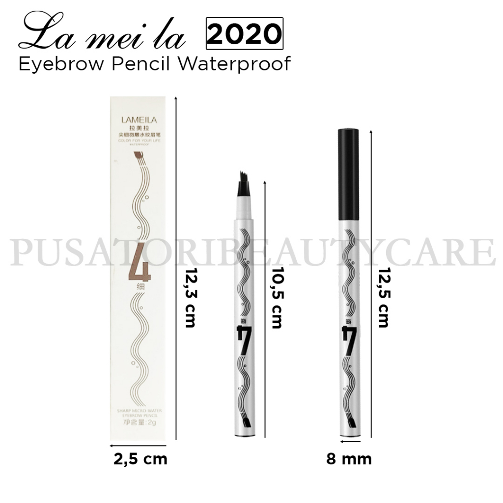 LAMEILA 2020 Sharp Micro Water EyebrowPencil Long Lasting Pinsil Alis