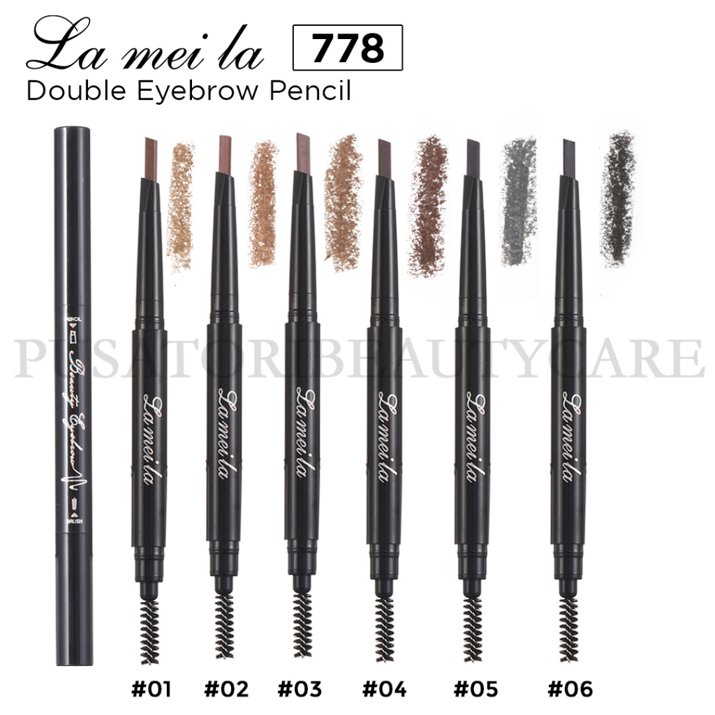 LAMEILA 778 Eyebrow Pencil Waterproof Pinsil alis Anti Air