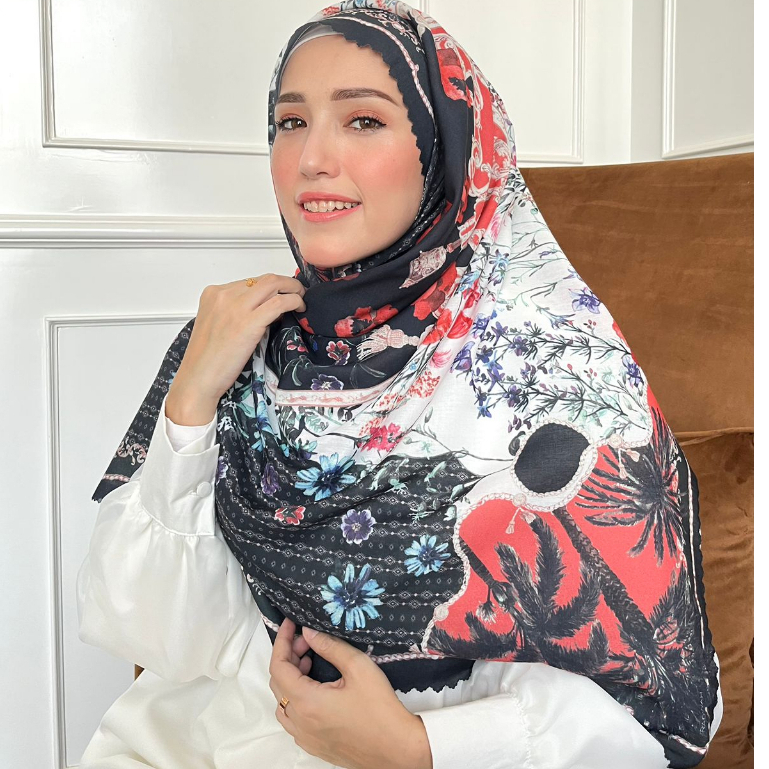 Radwah - Premium Thara Scarf - Scarf Printing