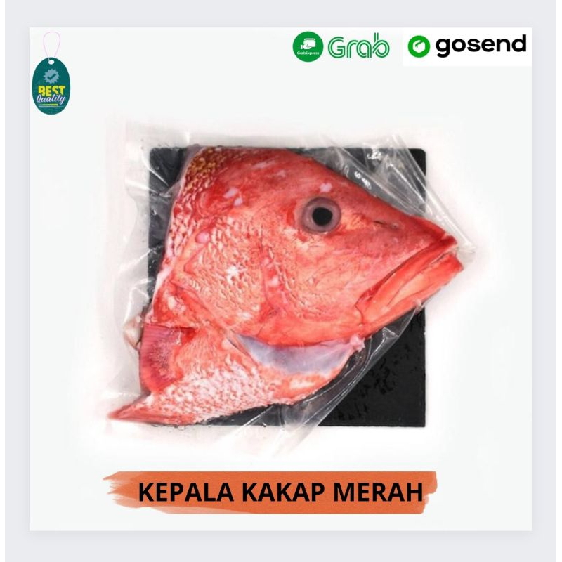 

Kepala Kakap Merah Segar - 1000gr