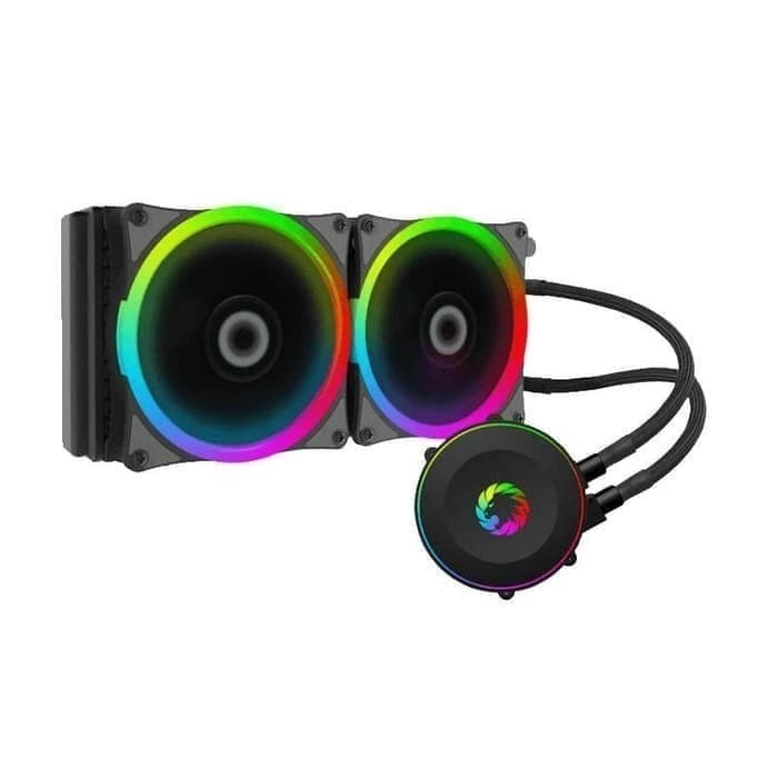 GAMEMAX ICEBERG 240 RAINBOW ARGB All in One Liquid Cooler - Aura Sync