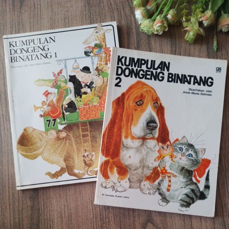 Kumpulan Dongeng Binatang 1 dan 2 preloved