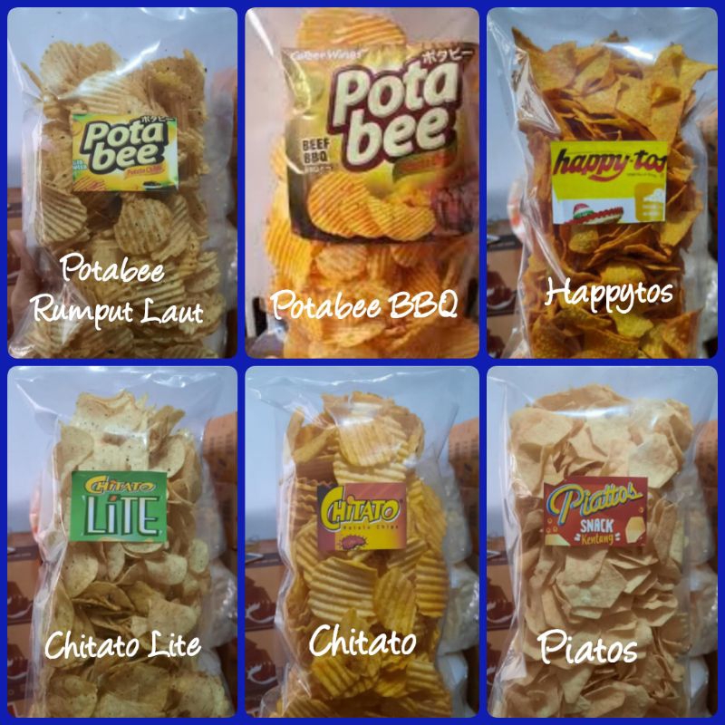 

Piatos, happytos, kemasan 250g | snack kiloan | snack ORI