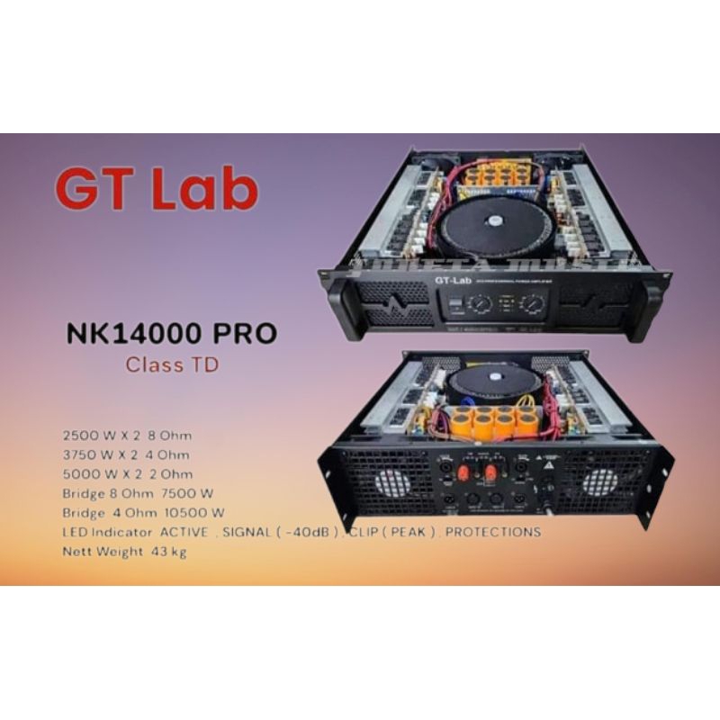 Power Amplifier RDW NK14000 PRO NK 14000 PRO TD Original