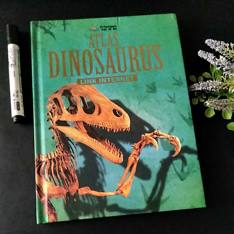 Ensiklopedia untuk anak Atlas dinosaurus erlangga for kids