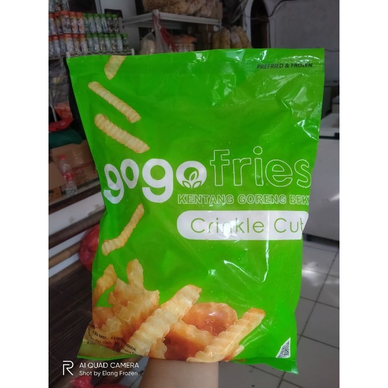 

Kentang Goreng Gogo Crinkle 1kg