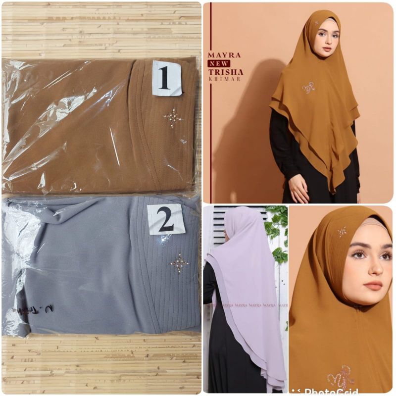 NEW TRISHA Khimar Swaro by Mayra