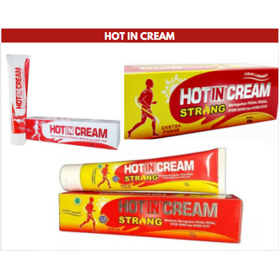 Hot In Cream Tube 60gr / 120gr