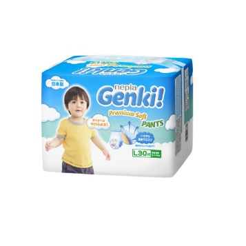 GENKI NEPIA Premium Soft Pants M32 L30 XL26 XXL18 Pull Up Celana M L XL XXL Ongkir 1.2kg/pc