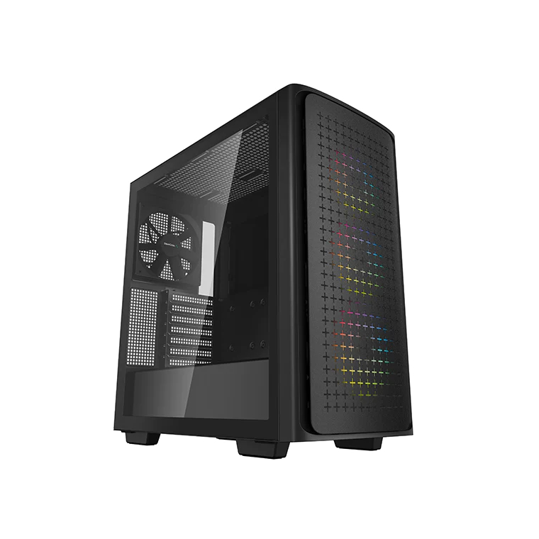 Casing PC Deepcool CK560 BLACK MID TOWER - 4XFANS TEMP GLASS