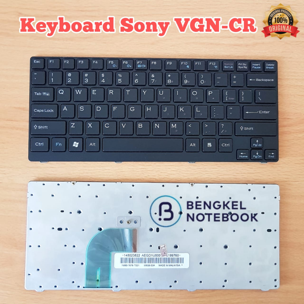 Keyboard Sony VGN-CR VGN CR VGN-CR353 VGN-CR22G