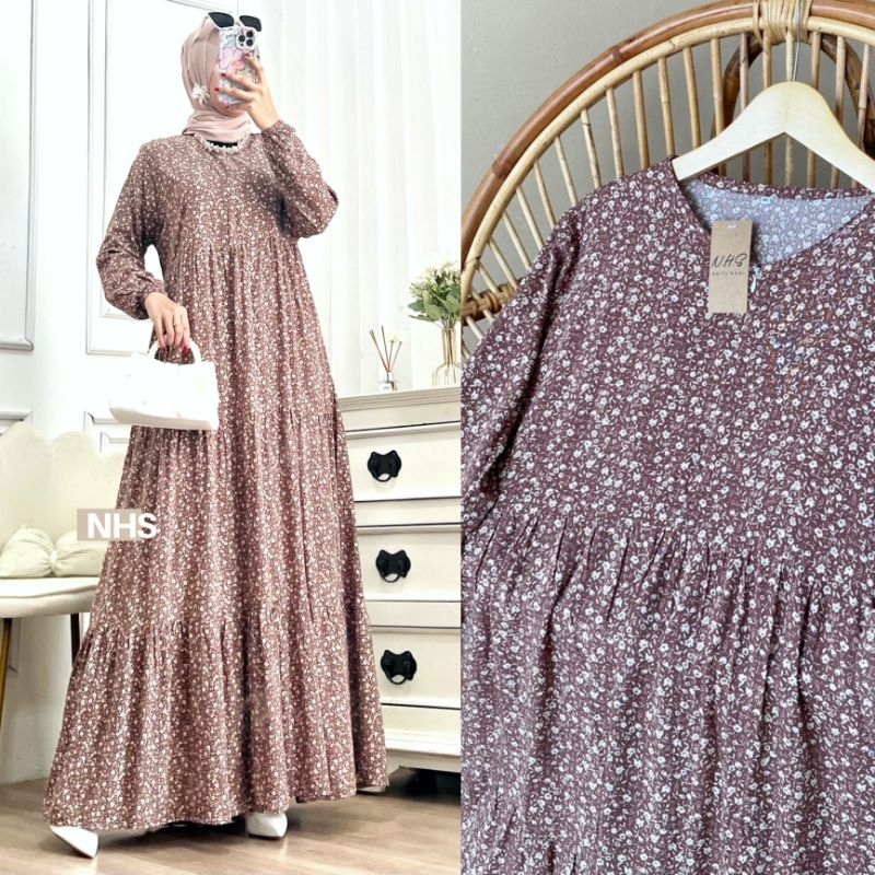 Madame Dress Gamis Rayon Viscose Size XL-XXXXL