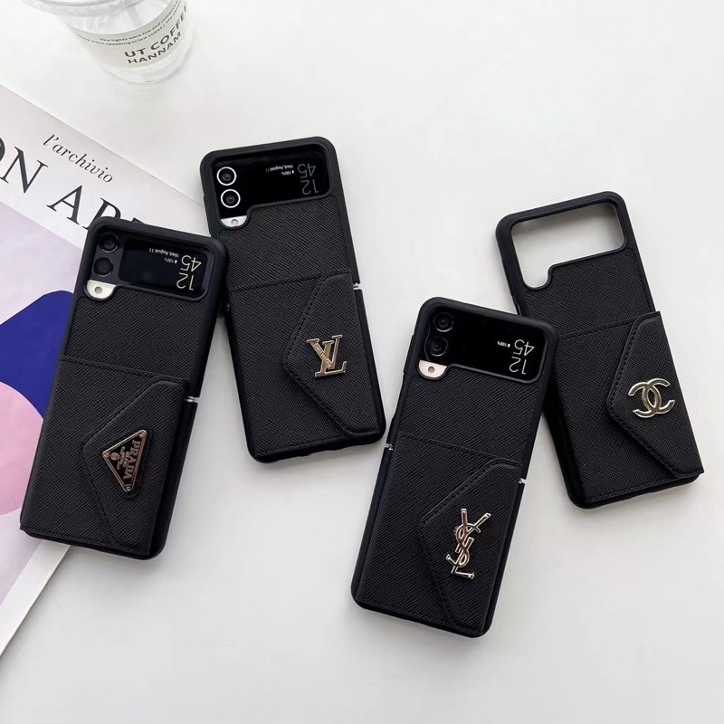 Z FLIP 3 FLIP 4 FOLD 3 FOLD 4 ZFLIP ZFOLD ZFLIP4 ZFOLD4 LV CHNL PRDA LEATHER CASE READYSTOCK