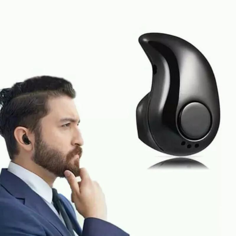 Wireless HF Headset Bluetooth Single A2DP earphone mini tanpa kabel