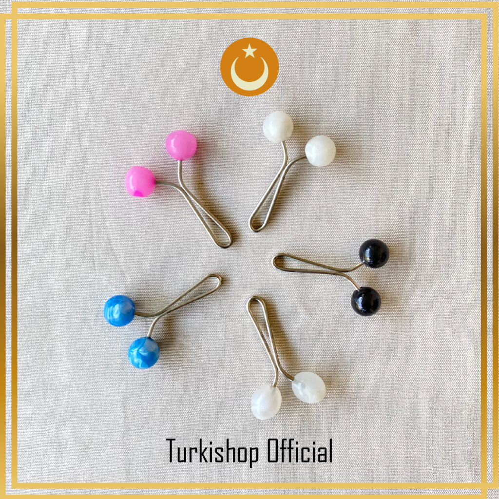Klip Hijab Turki Mutiara Impor Istanbul