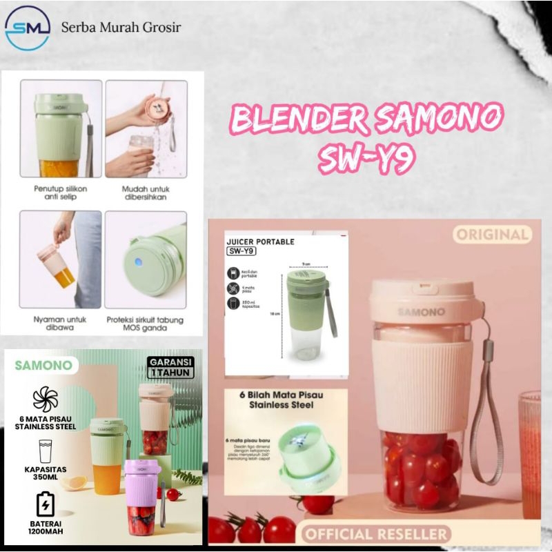 Samono juicer Plastik/Portable Mini Cup/Blender Portable samono