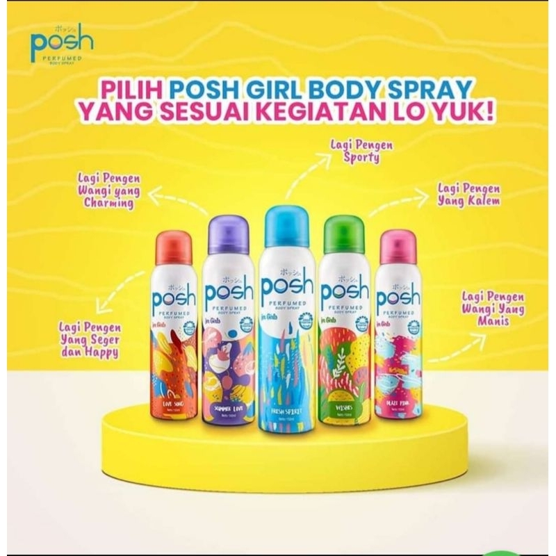 POSH MEN 150ml / Minyak Wangi POSH