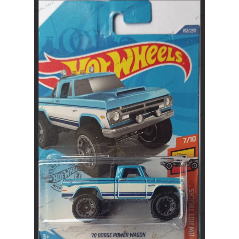 '70 DODGE POWER WAGON (HOT WHEELS)