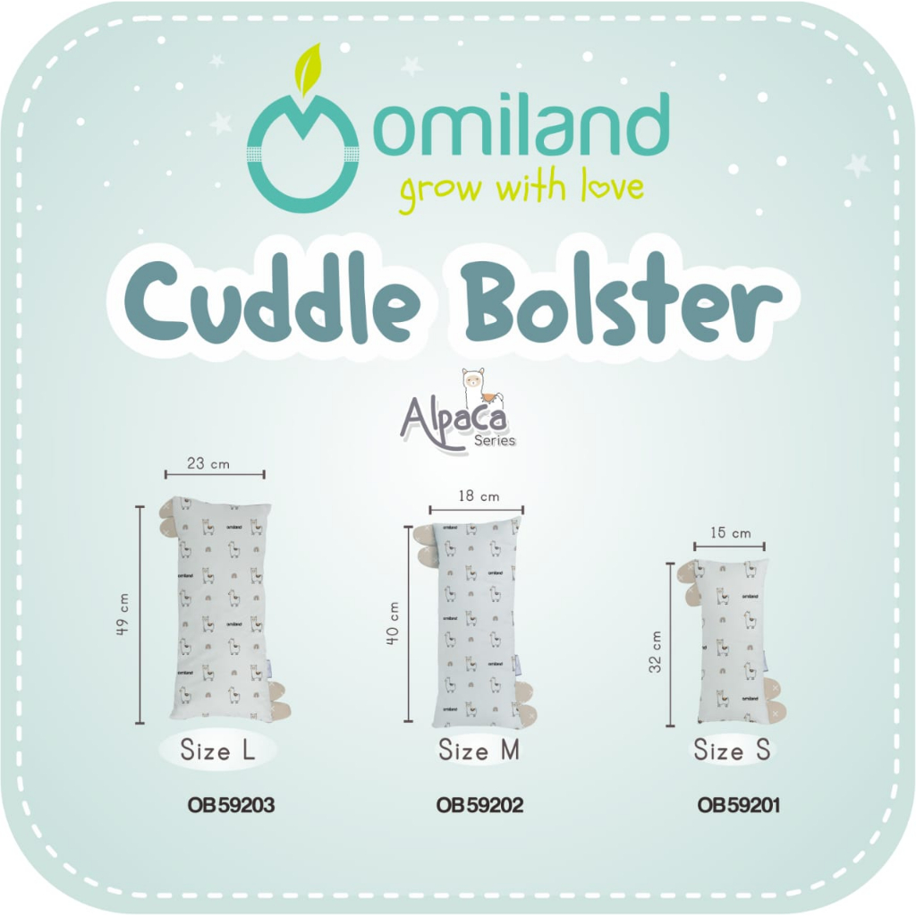 Omiland OB59201/2/3 Cuddle Bolsters Alpaca Series