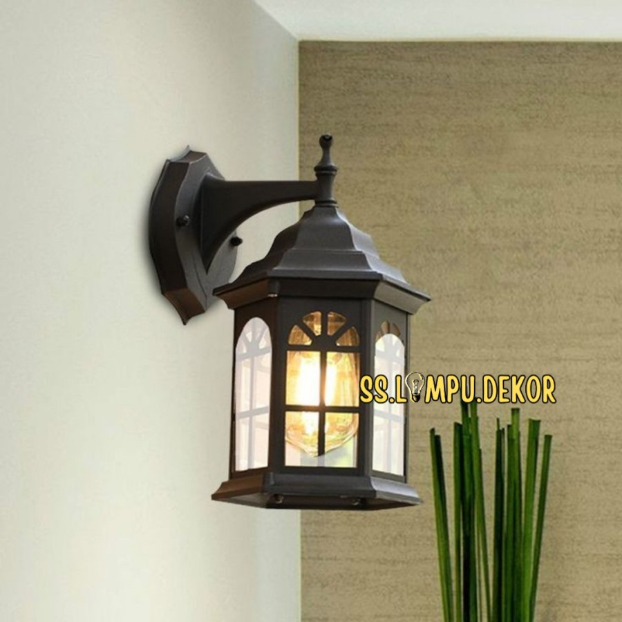 LAMPU DINDING OUTDOOR GANTUNG MODERN MINIMALIS JUMBO