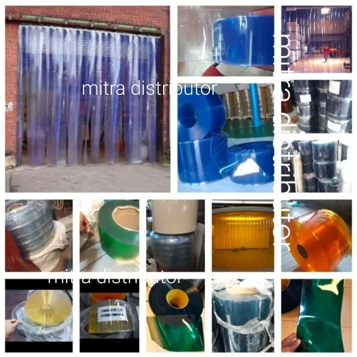 PVC CURTAIN/TIRAI PLASTIK/PVC STRIP CURTAIN/TIRAI PVC/CURTAIN PVC 2MMX20CM
