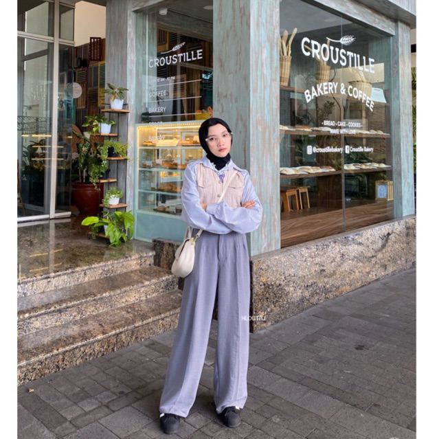 HL ARA CRINKLE HIGHWAIST KULOT (REALPICT)