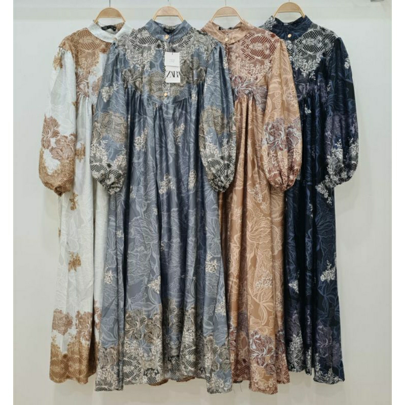 Gamis silk ZR//70601//Gamis silk//Gamis batik//Dress silk//Gamis sutra//Gamis busui//Dress busui