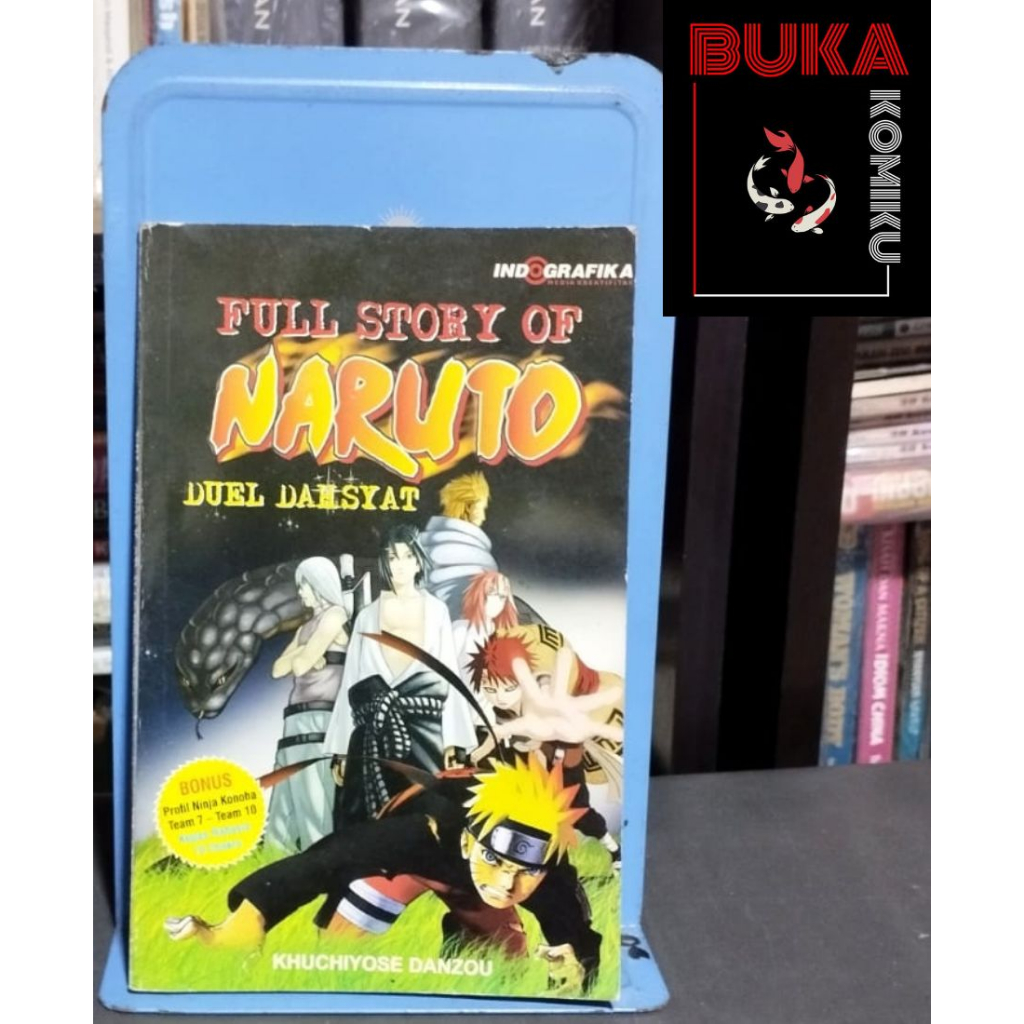 Original - Naruto Fanbook : Full Story of Naruto Duel Dahsyat - Khuchiyose Danzou