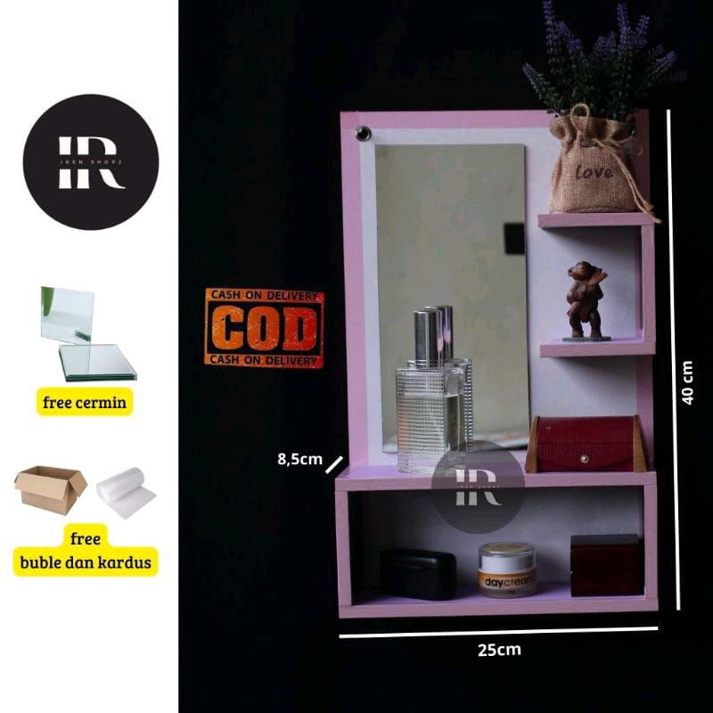 Rak kosmetik cermin Rak kosmetik gantung Rak kosmetik minimalis