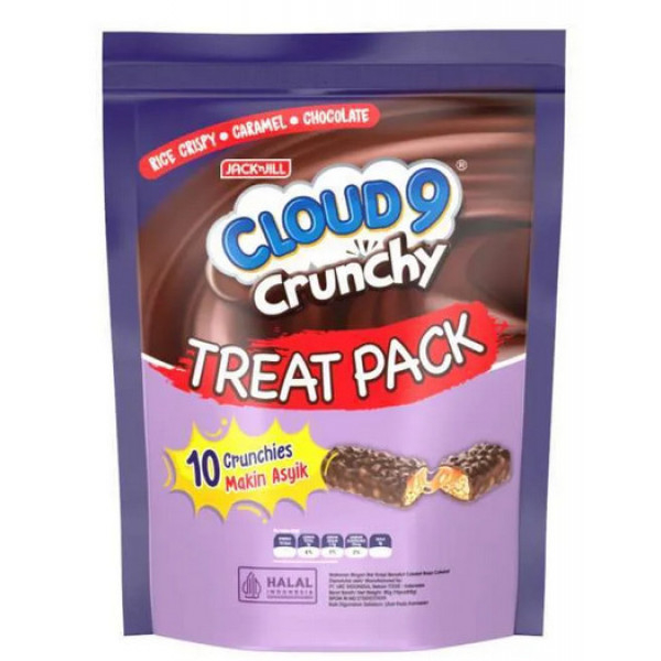 Jack N Jill Cloud 9 Crunchy Treat Pack 10pcs @8g