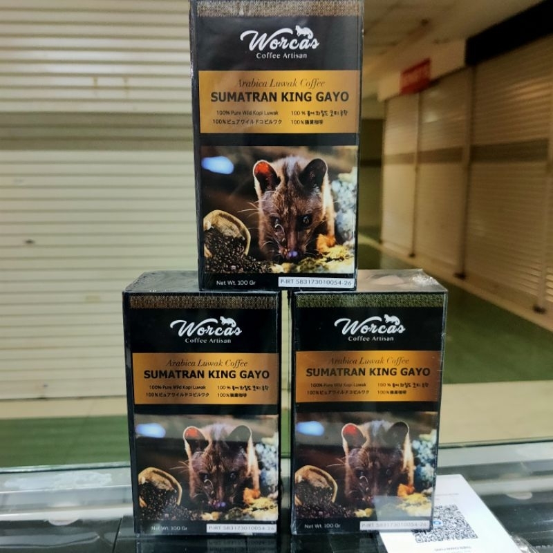 

kopi luwak liar asli sumatera king gayo 100 gr
