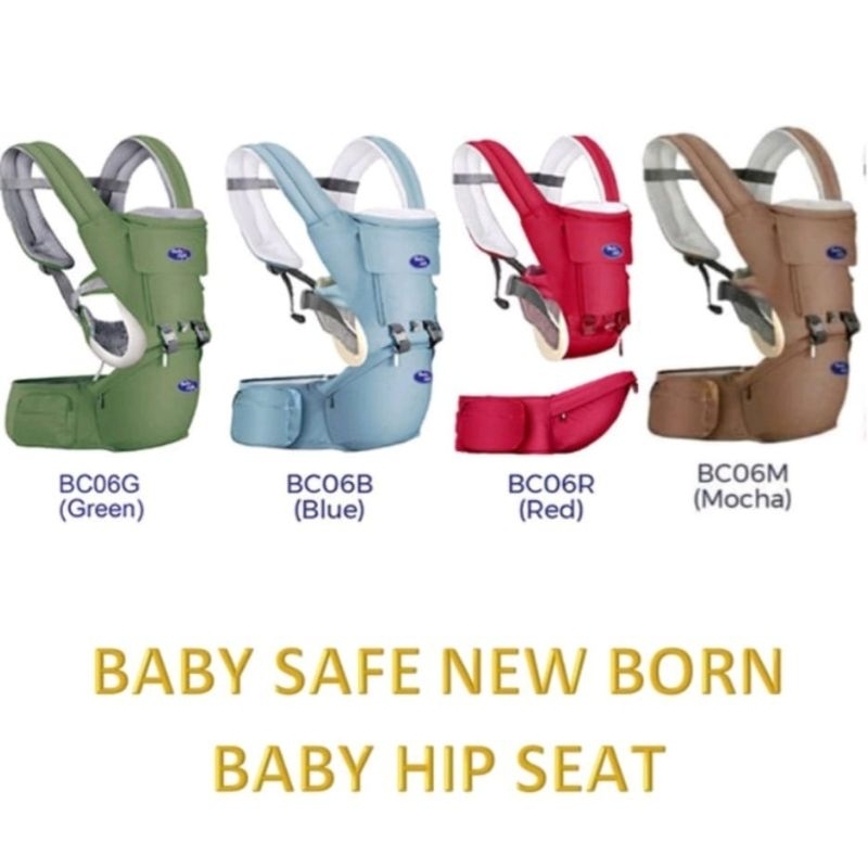 Baby Safe BC06 Baby Hip Seat NB to Toddler / Gendongan Bayi