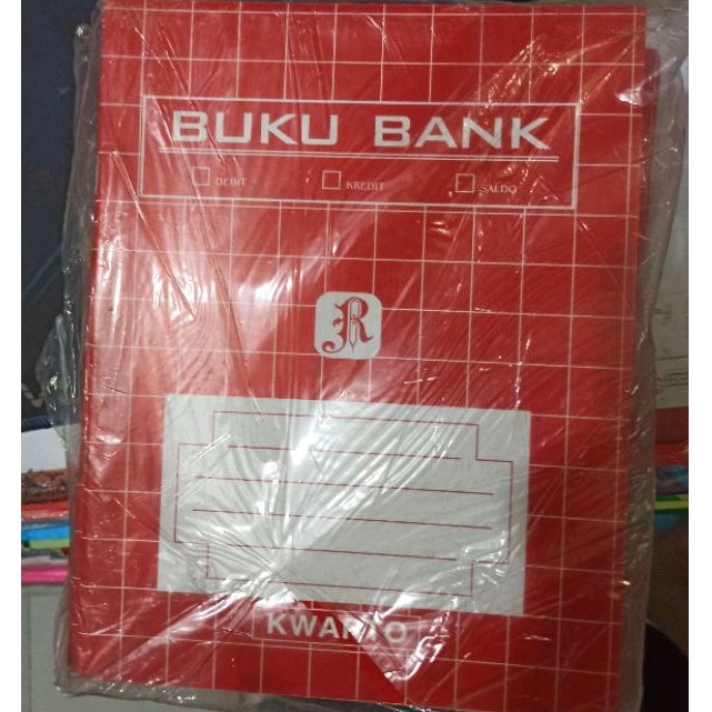 

BUKU BANK KUARTO PER PCS