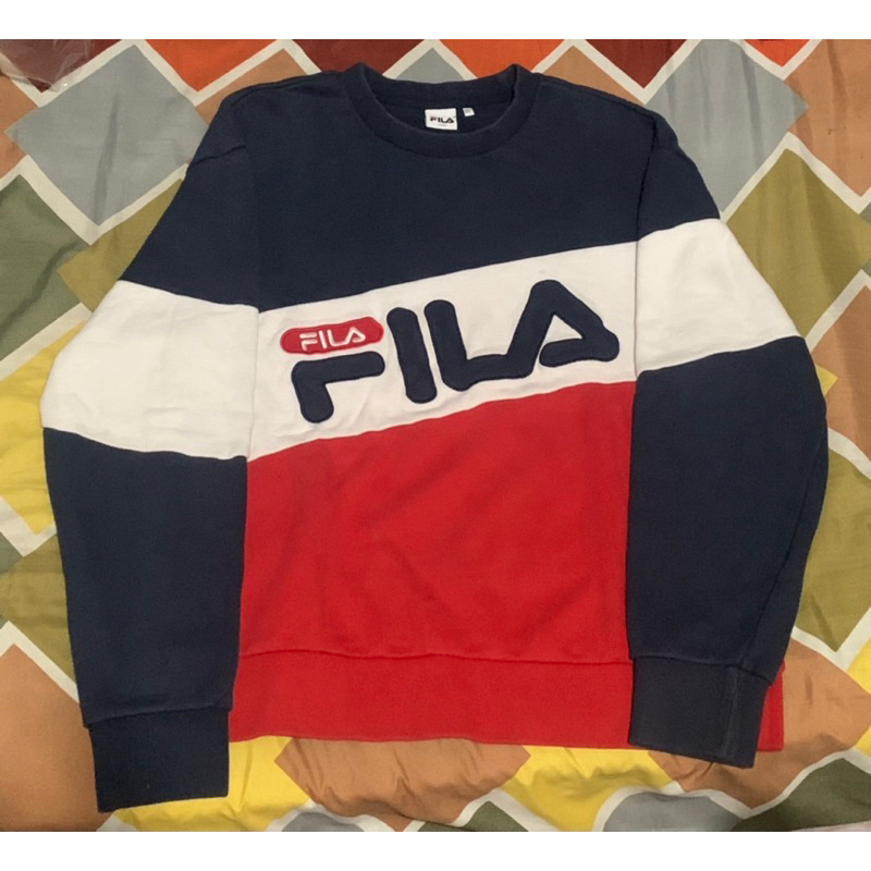 Crewneck Fila 3Tone 3warna