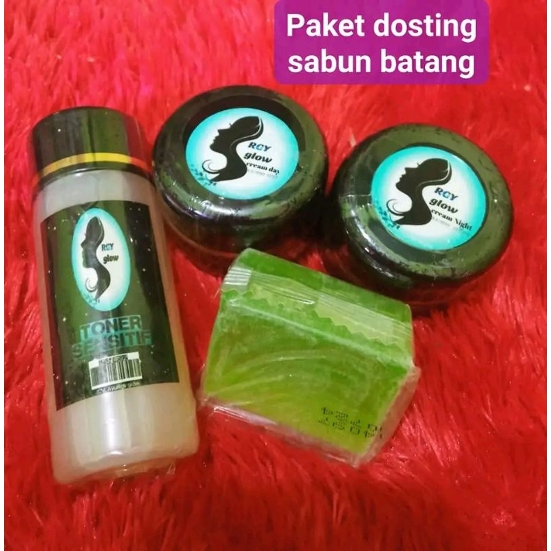 RGY GLOW paket sensitif sabun batang