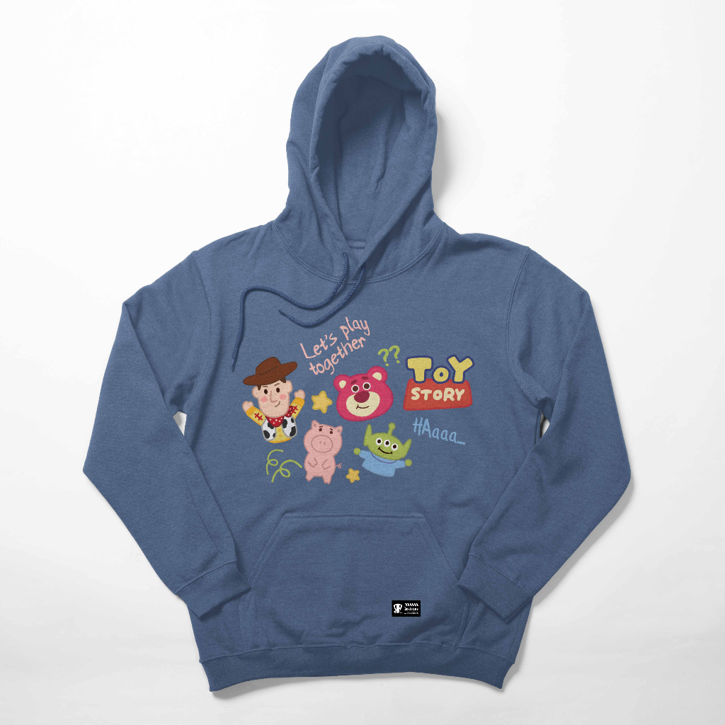 DEZIROSE - Hodie Toy Story - Sweater Hoodie Pria &amp; Wanita Korean Style Lucu Distro Fleece Tebal Premium Size M-XXL