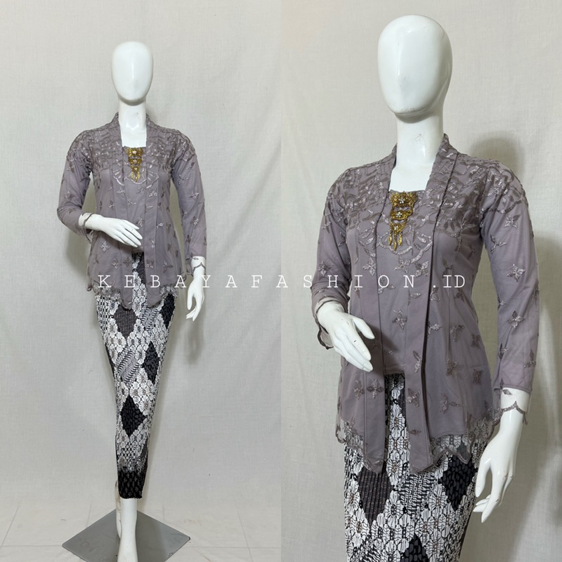 Kebaya Tunik / Tunik Tulle / Kebaya modern / Kebaya tile / Kebaya Kutubaru / Batik Couple