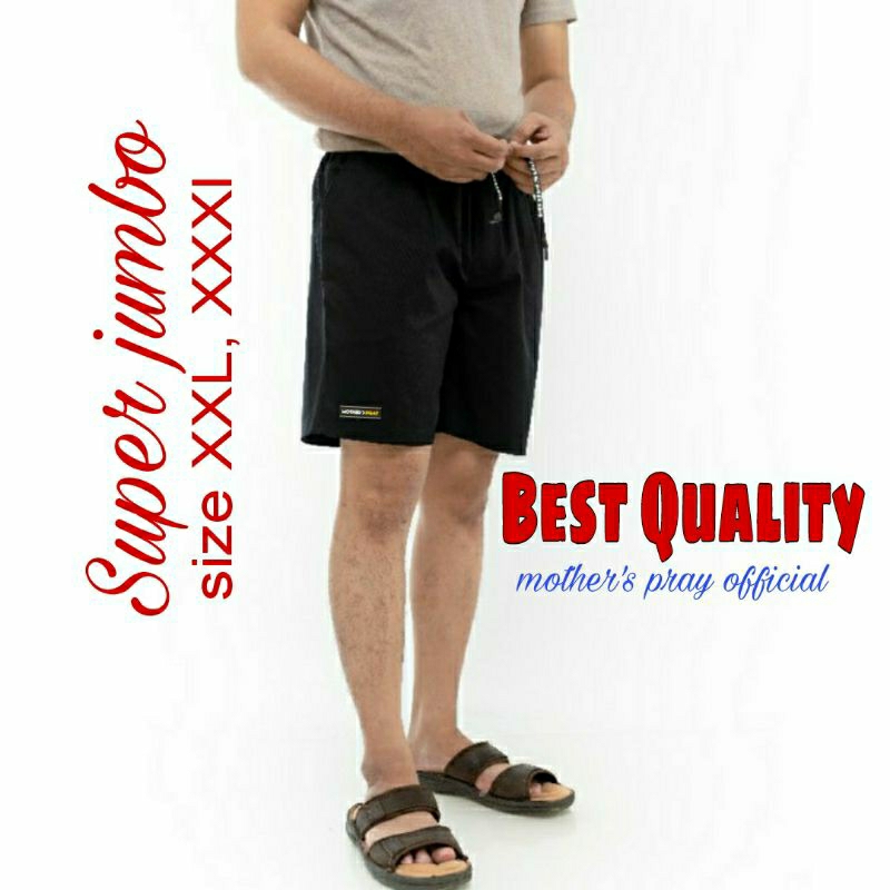 Celana pendek Broadshort short pant pria dewasa jumbo XXL , XXXl