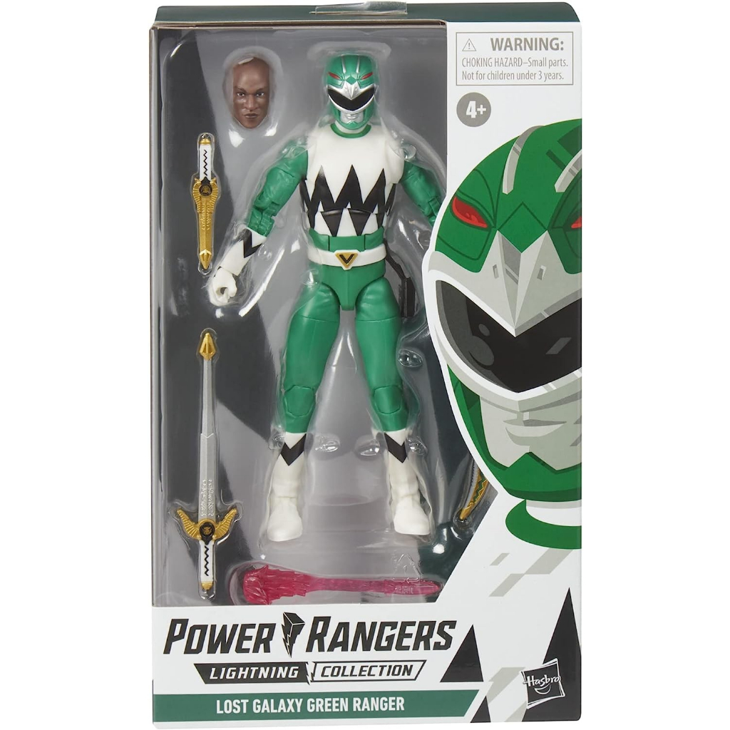 Power Rangers Lightning Collection Lost Galaxy Green Ranger Figure
