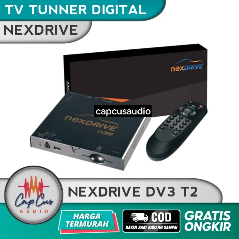 TV TUNER DIGITAL MOBIL NEXDRIVE DV3 T2 / TV TUNER MOBIL / TV MOBIL DIGITAL BY ASUKA