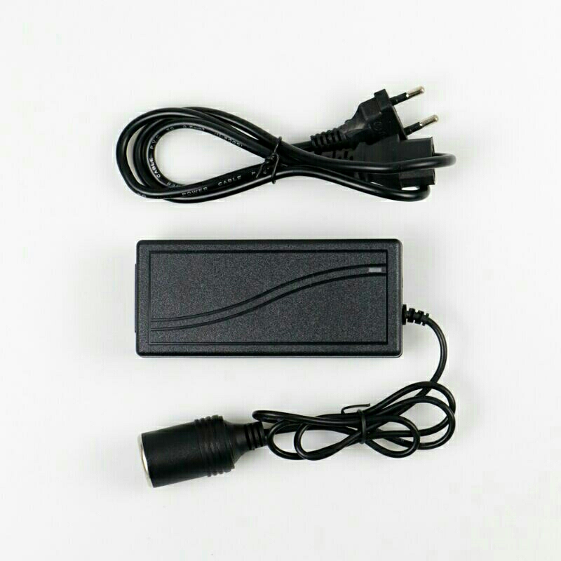 M Inverter Daya Power Supply Adapter EU Plug AC 240V ke DC 12V 5A 60W xh213 Black