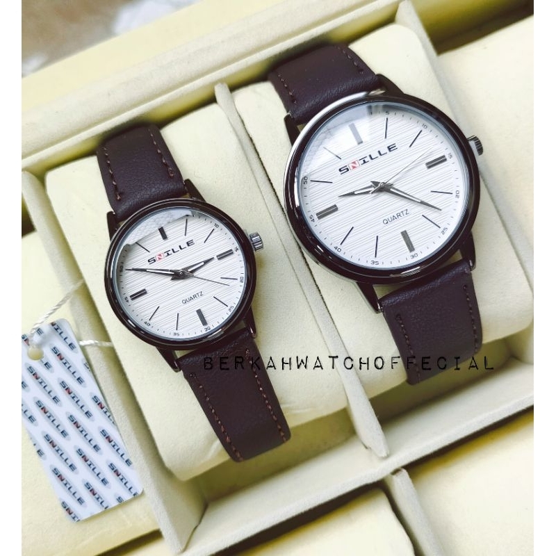 READY JAM TANGAN COUPLE SNILLE ORIGINAL PRODUK WATER RESISTANT [ BISA BELI SATUAN ]