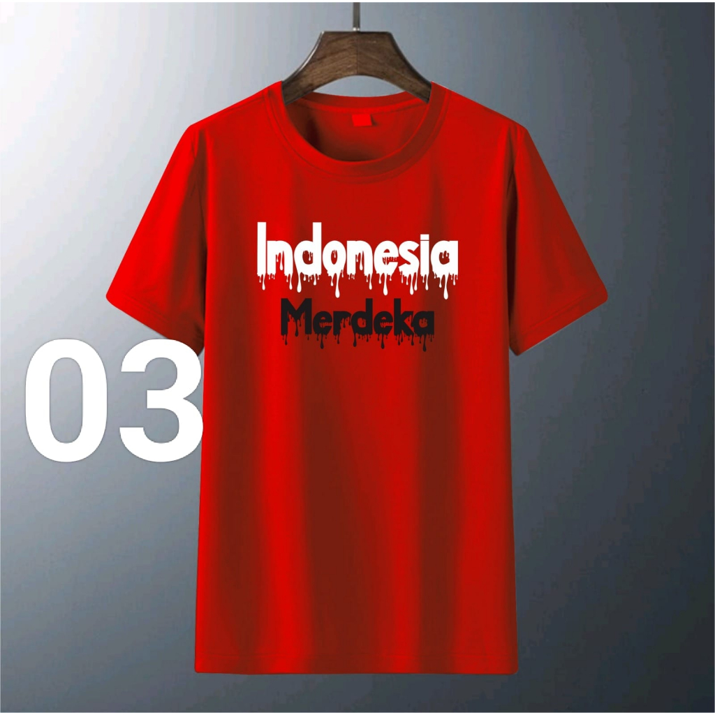 ((IB))KAOS DEWASA 17 AGUSTUS/HUT RI DIGITAL SABLON