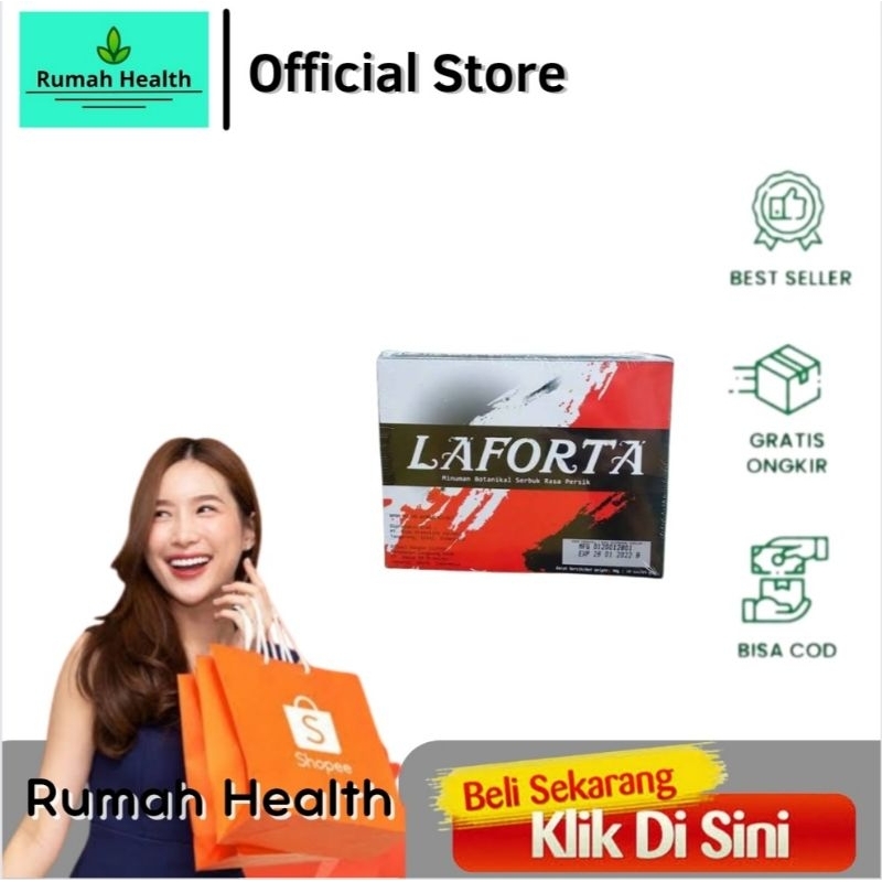 LAFORTA PENAMBAH STAMINA PRIA ASLI ORIGINAL MINUM SERBUK HERBAL DR BOYKE