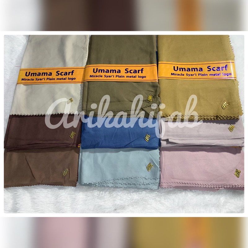 Square hijab syari 140x140 jilbab polos voal miracle umama lasercut surabaya sidoarjo malang plat besi moker madura