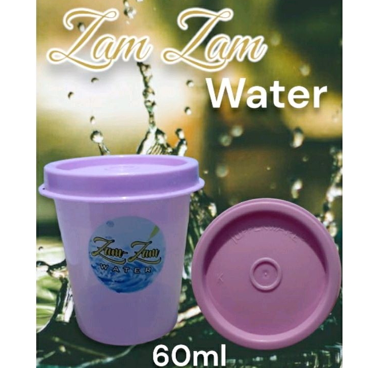 wadah zam zam/ midget tupperware/ wadah mini zam zam tupperware/ souvenir umroh