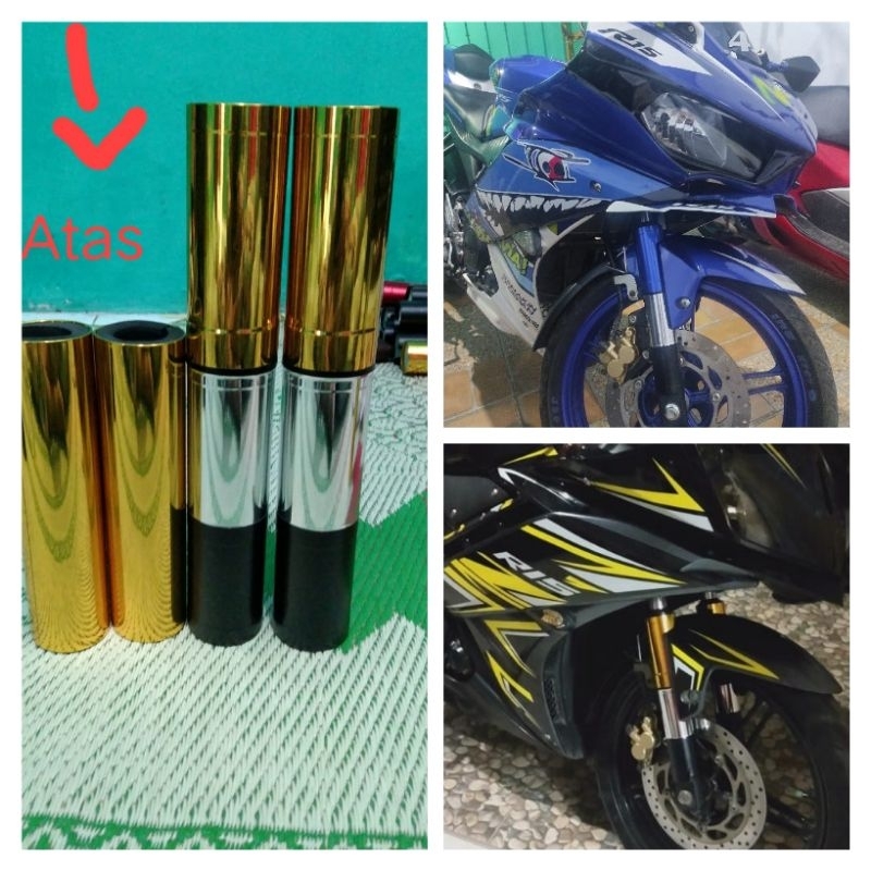 Cover Shok R15V2/Cover Shock Depan R15v2 Model Atas Bawah