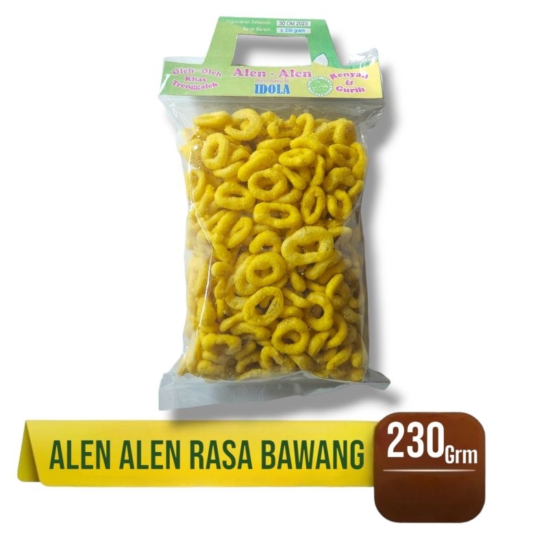 

Alen Alen Khas Trenggalek Rasa Bawang Idola Renyah Gurih 230grm